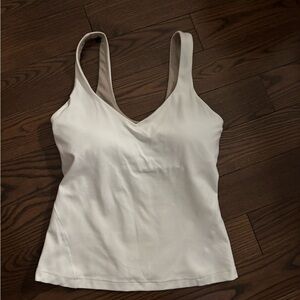 Women's White Tank Top Lulu